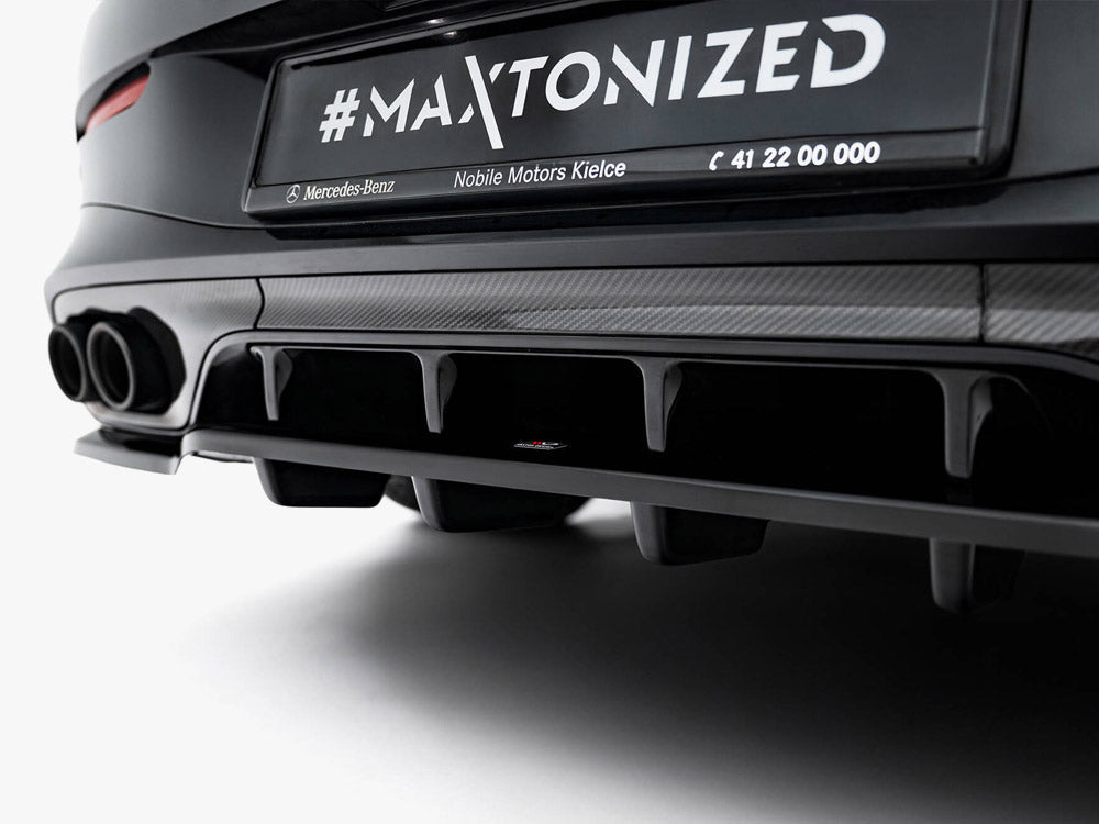 Maxton Design - Rear Splitter (Vertical Bars) Mercedes-AMG CLE 53 C236