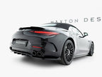 Maxton Design -  Rear Splitter (Vertical Bars) Mercedes-AMG SL 63 R232