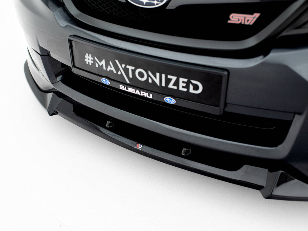 Maxton Design - Front Splitter V.2 Subaru Impreza WRX STI Mk3 Facelift