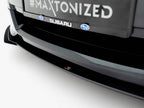 Maxton Design -  Street PRO Front Splitter + Flaps Subaru Impreza WRX STI Mk3 Facelift