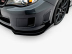 Maxton Design -  Street PRO Front Splitter + Flaps Subaru Impreza WRX STI Mk3 Facelift