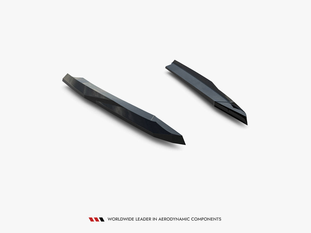 Maxton Design - Rear Side Splitters V.5 Skoda Octavia RS Liftback / Estate Mk4 / Mk4 Facelift