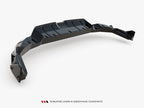 Maxton Design - Central Rear Splitter (Vertical Bars) V.1 + Flaps Subaru BRZ Mk2