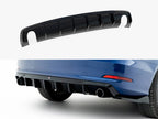 Maxton Design - Rear Valance Audi A3 Sedan 8V (Version with single exhaust tips on both sides)