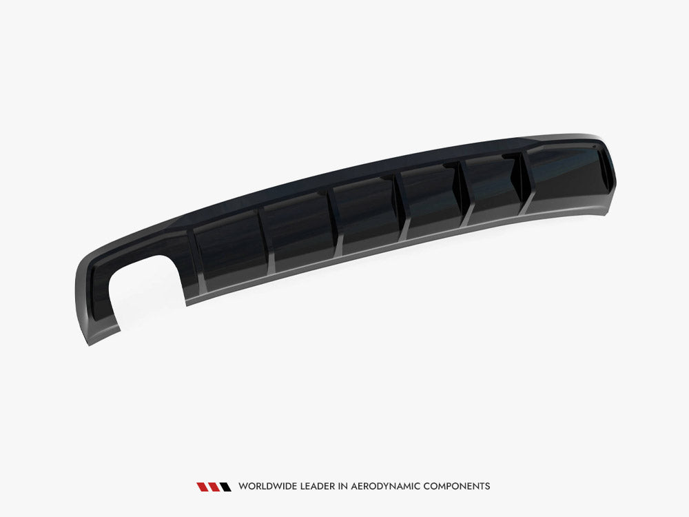 Maxton Design - Rear Valance Audi A3 Sedan 8V (Version with dual exhaust tips on one side)