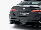 Maxton Design - Rear Splitter (Vertical Bars) BMW M5 Sedan / Touring G90