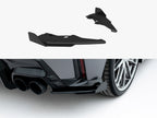 Maxton Design - Street PRO Rear Side Splitters V.2 + Flaps BMW M135i F70
