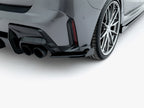 Maxton Design - Street PRO Rear Side Splitters V.2 + Flaps BMW M135i F70