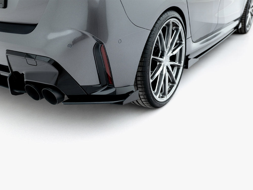 Maxton Design - Street PRO Rear Side Splitters V.1 + Flaps BMW M135i F70
