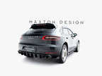 Maxton Design - Rear Side Splitters V.2 Porsche Macan Mk1