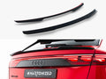Maxton Design - Lower Spoiler CAP V.2 Audi RSQ8 Mk1 Facelift