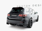 Maxton Design - Rear Splitter (Vertical Bars) Mercedes-AMG GLC 43 SUV X253 Facelift