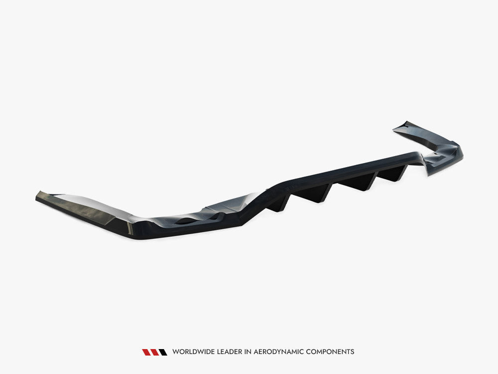 Maxton Design - Rear Splitter (Vertical Bars) Mercedes-AMG GLC 43 SUV X253 Facelift