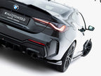 Maxton Design - Rear Side Splitters V.8 BMW 4 M-Pack G22 / G23 / G22 Facelift / G23 Facelift
