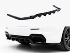 Maxton Design - Rear Splitter (Vertical Bars) Maserati Ghibli Modena Mk3 Facelift
