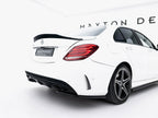 Maxton Design - Rear Side Splitters Mercedes-Benz C AMG-Line Sedan W205