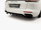 Maxton Design - Rear Splitter (Vertical Bars) Porsche Panamera GTS Sport Turismo 971 Facelift