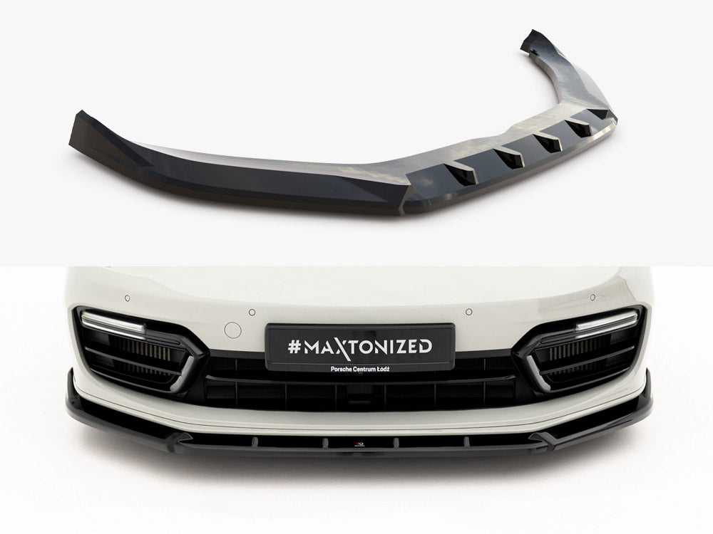 Maxton Design - Front Splitter Porsche Panamera GTS Sport Turismo 971 Facelift