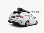 Maxton Design - Rear Side Splitters V.7 Skoda Octavia RS Liftback / Estate Mk4