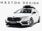 Maxton Design - Front Splitter V.4 Skoda Octavia RS Mk 4