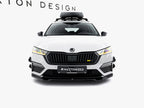 Maxton Design - Front Splitter V.4 Skoda Octavia RS Mk 4