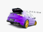 Maxton Design - Rear Side Splitters V.1 Volkswagen Golf R Mk8 Facelift