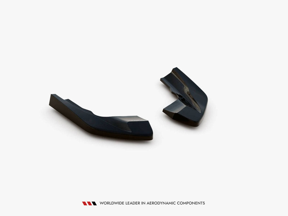 Maxton Design - Rear Side Splitters V.2 Volkswagen Golf R Mk8 Facelift