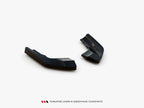Maxton Design - Rear Side Splitters V.2 Volkswagen Golf R Mk8 Facelift