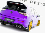 Maxton Design - Rear Side Splitters V.6 + Flaps Volkswagen Golf R Mk8