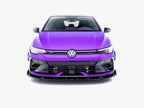 Maxton Design - Front Splitter V.3 + Flaps Volkswagen Golf R Mk8 Facelift