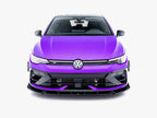 Maxton Design - Front Splitter V.3 Volkswagen Golf R Mk8 Facelift