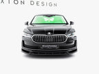 Maxton Design - Front Splitter V.2 Skoda Superb Mk4