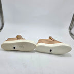 Giuseppe Zanotti May Leather Trainers Shell Pink Women's UK 3 (EU 36) Sneakers