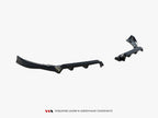 Maxton Design - Rear Splitter (Vertical Bars) Porsche 718 Cayman GTS 982c