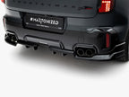 Maxton Design - Rear Splitter (Vertical Bars) Mini Countryman JCW U25