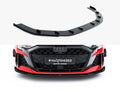 Maxton Design - Street PRO Front Splitter + Flaps Audi RS3 Sedan 8Y Facelift
