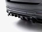 Maxton Design - Rear Splitter (Vertical Bars) Mercedes-Benz GLS AMG-Line X167 Facelift