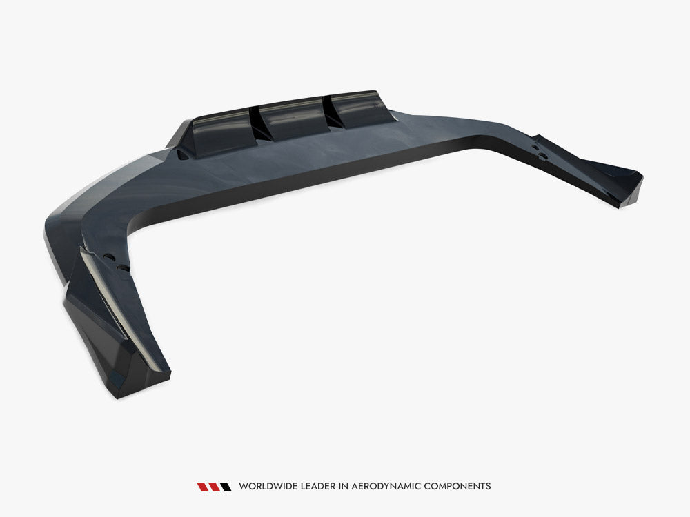 Maxton Design - Rear Splitter (Vertical Bars) BMW X2 M-Pack / iX2 U10