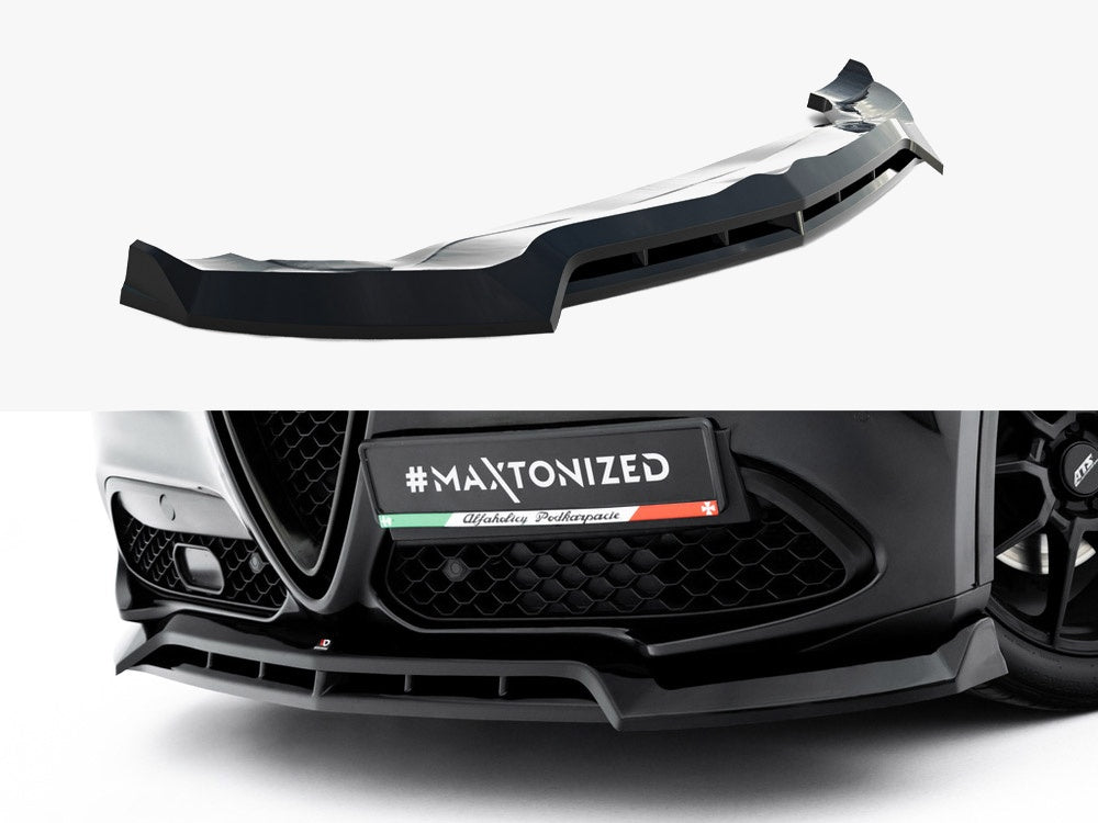 Maxton Design - Front Splitter V.3 Alfa Romeo Stelvio Mk1