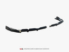 Maxton Design - Rear Splitter (Vertical Bars) BMW X3 M-Pack G45