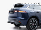 Maxton Design - Rear Splitter (Vertical Bars) Jaguar F-Pace R-Sport Mk1 Facelift