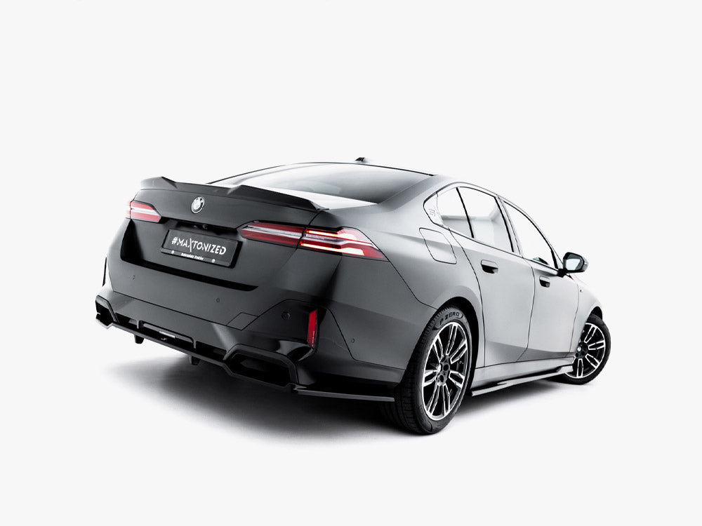 Maxton Design - Rear Splitter (with Vertical Bars) V.2 BMW 5 / i5 M-Pack Sedan / Touring G60 / G61