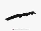 Maxton Design - Central Rear Splitter (Vertical Bars) Ford Kuga ST-Line Mk2 Facelift