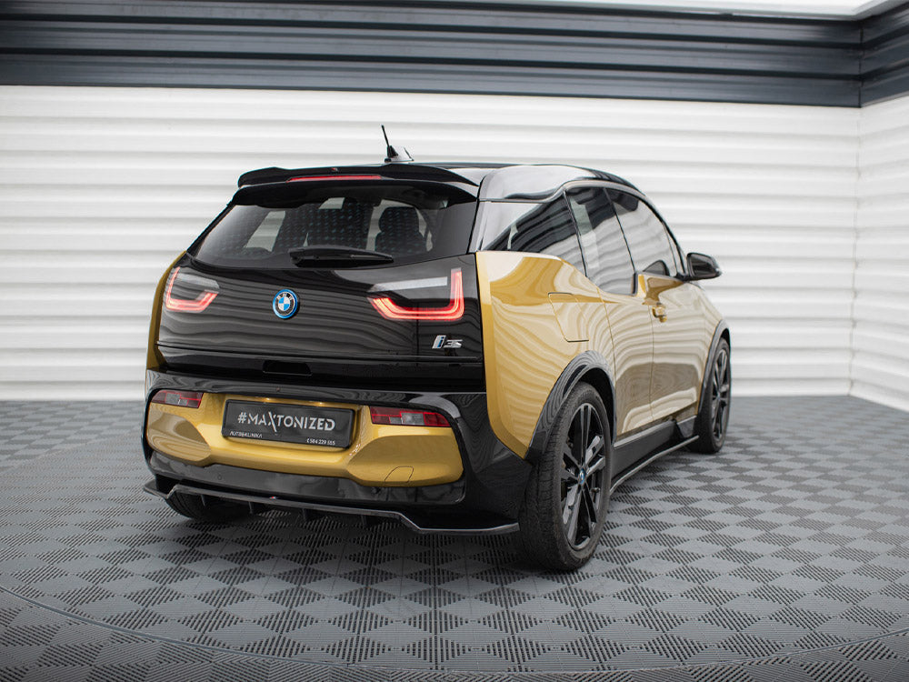 Maxton Design - Rear Splitter (Vertical Bars) BMW i3 S Mk1 Facelift
