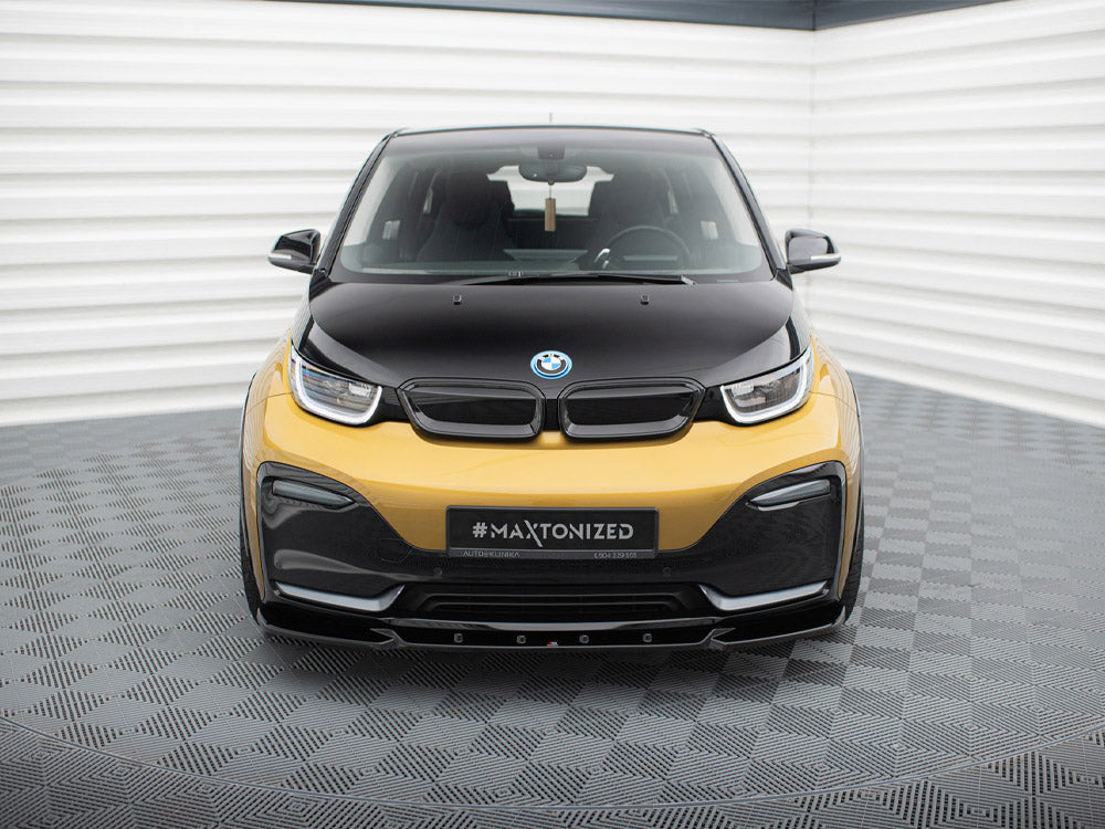 Maxton Design - Front Splitter V.2 BMW i3 S Mk1 Facelift