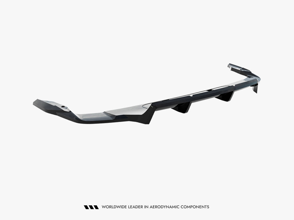Maxton Design - Rear Splitter (Vertical Bars) Audi Q7 S-Line Mk2 Facelift 2
