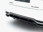 Maxton Design - Rear Splitter (Vertical Bars) Lexus RX F-Sport Mk4 Facelift
