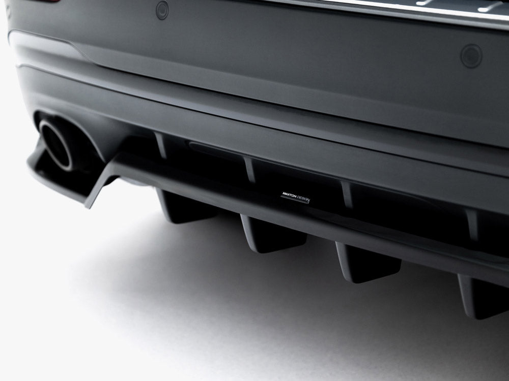 Maxton Design - Rear Splitter (Vertical Bars) Mercedes-AMG GLA 35 H247 Facelift