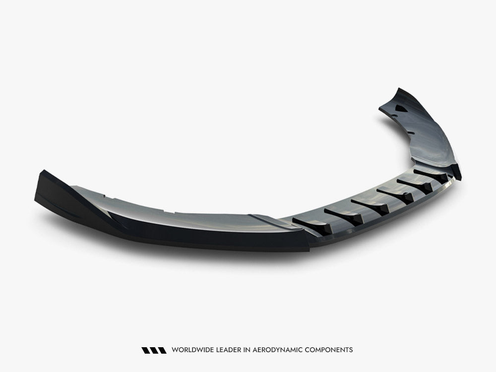 Maxton Design - Front Splitter V.1 Cupra Leon ST / Hatchback Mk1 Facelift
