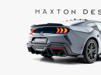 Maxton Design - Street PRO Rear Side Splitters + Flaps Ford Mustang Dark Horse Mk7